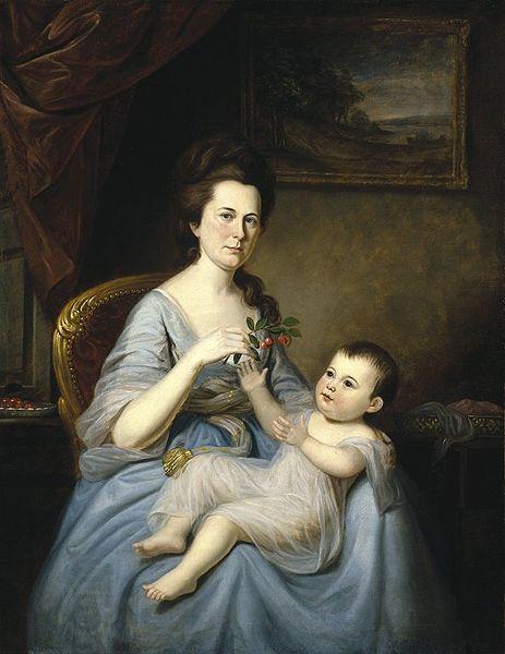 Charles Willson Peale David Forman and Child China oil painting art